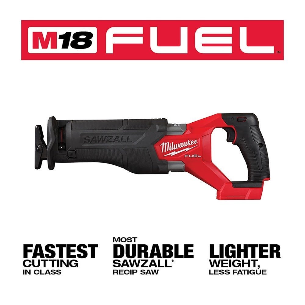 Milwaukee 2821-20 M18 FUEL™ SAWZALL® Recip Saw, Bare - Image 2