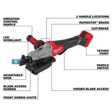 Milwaukee M18 FUEL #10 1-14 Inch Rebar Cutter - Image 9