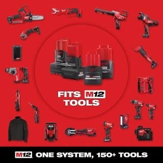 M12 FUEL 12-Volt Lithium-Ion Brushless Cordless 16-Gauge Variable Speed Nibbler (Tool-Only) - Image 14